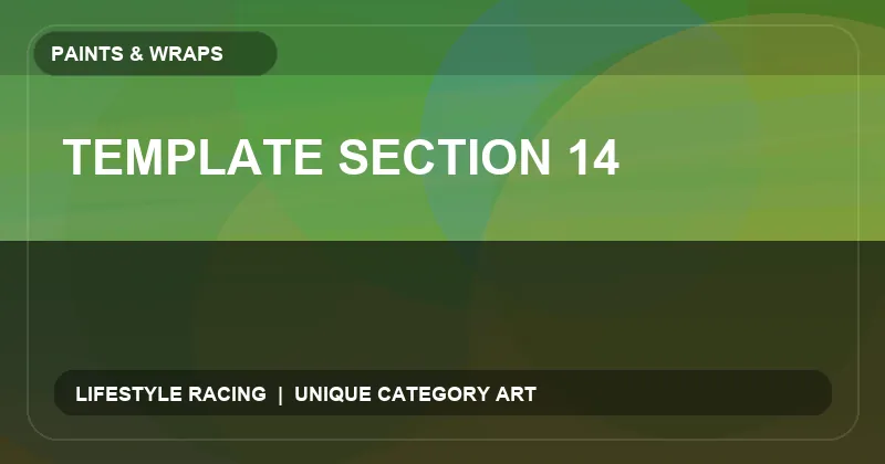 Template Section 14